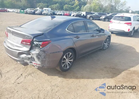 2017 Acura Tlx Technology Package z USA, uszkodzony, nr VIN 19UUB1F54HA005200